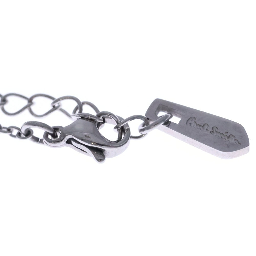 Paul Smith(ポールスミス) Edge Epo ロゴ刻印 ネックレス シルバー