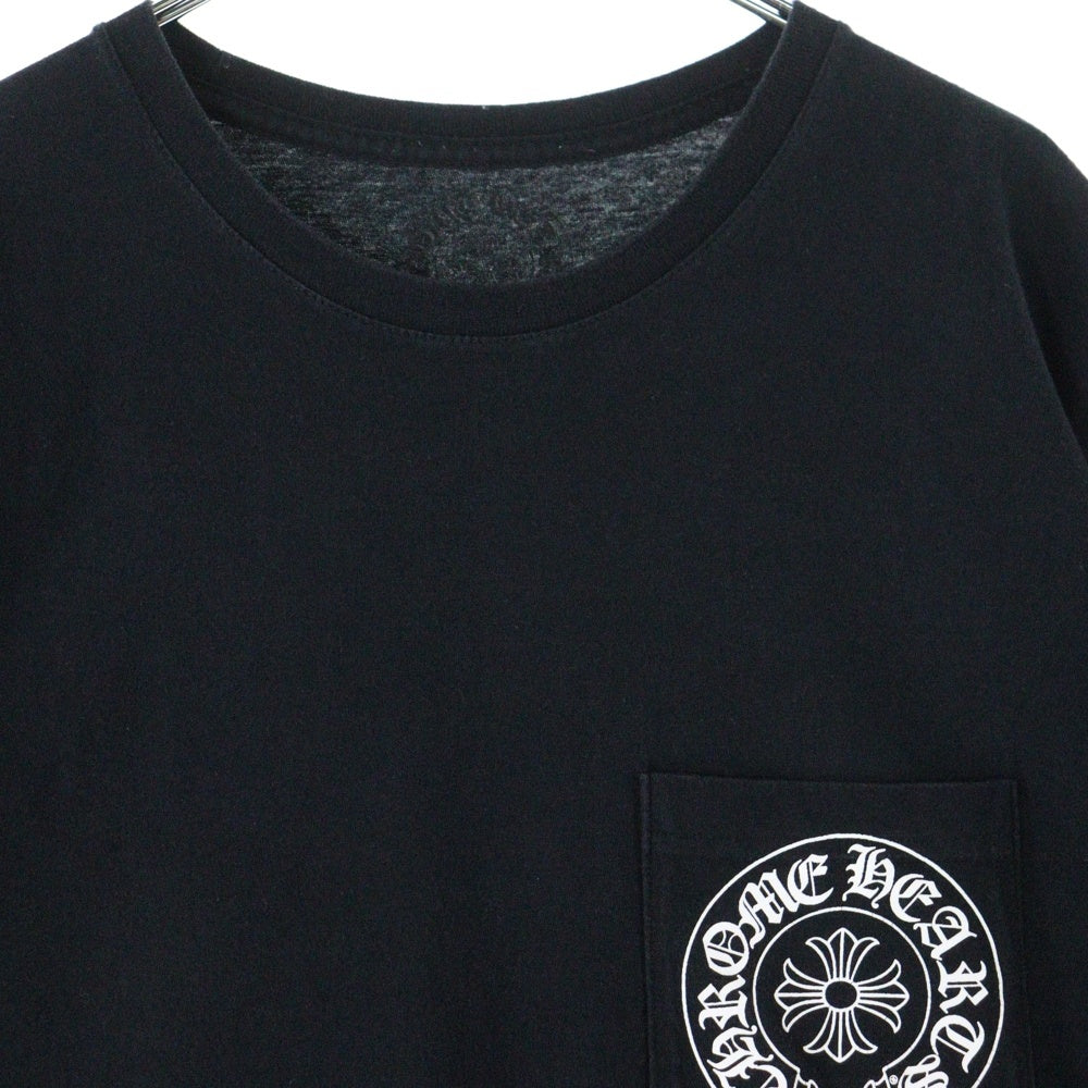 CHROME HEARTS(クロムハーツ) Horseshoe STAR Print TEE ホースシュー スター プリント 半袖Tシャツ カットソー ブラック