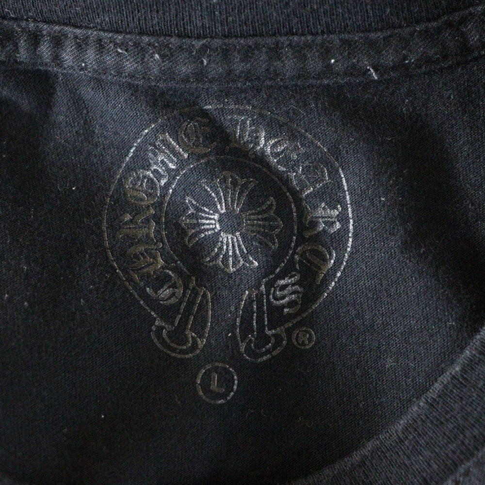 CHROME HEARTS(クロムハーツ) Horseshoe STAR Print TEE ホースシュー スター プリント 半袖Tシャツ カットソー ブラック