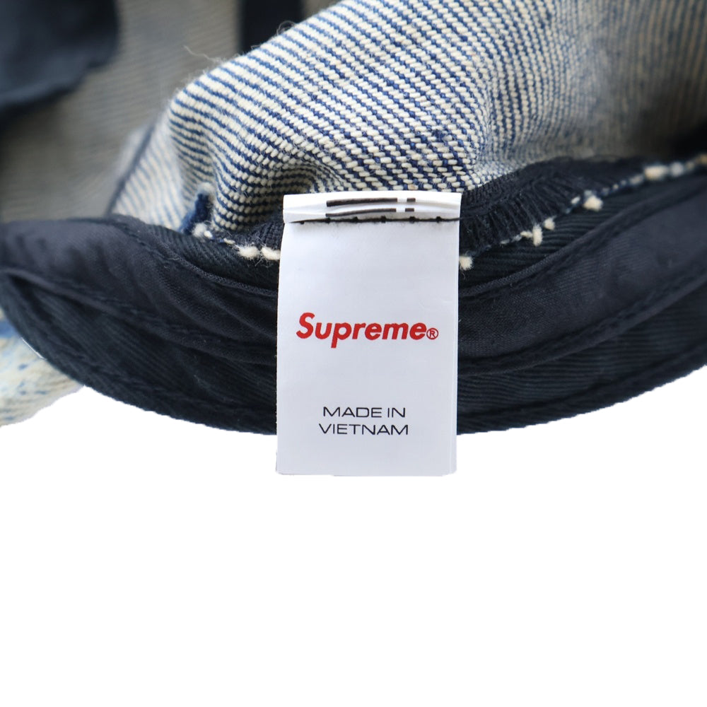 SUPREME(シュプリーム) 24AW Denim Camp Cap デニムキャンプキャップ 帽子 マルチカラー