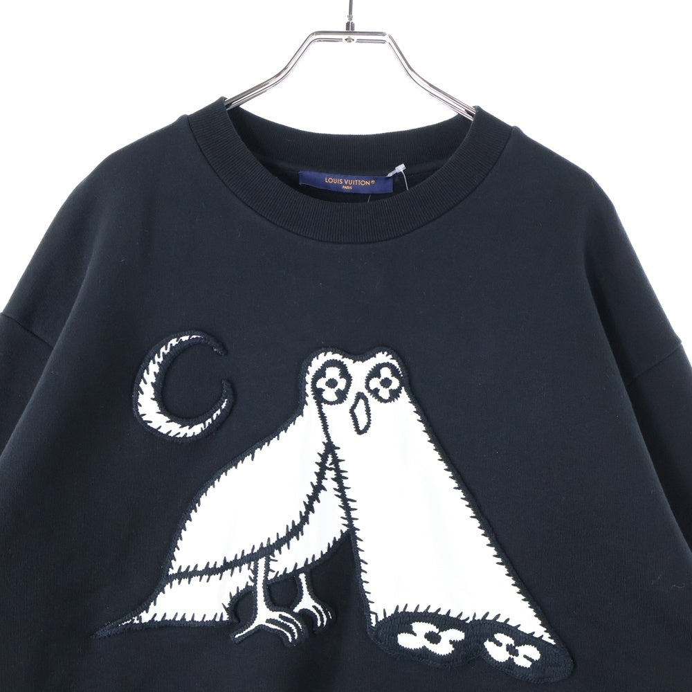 LOUIS VUITTON(ルイヴィトン) LVコミックスオウルパッチクルーネック