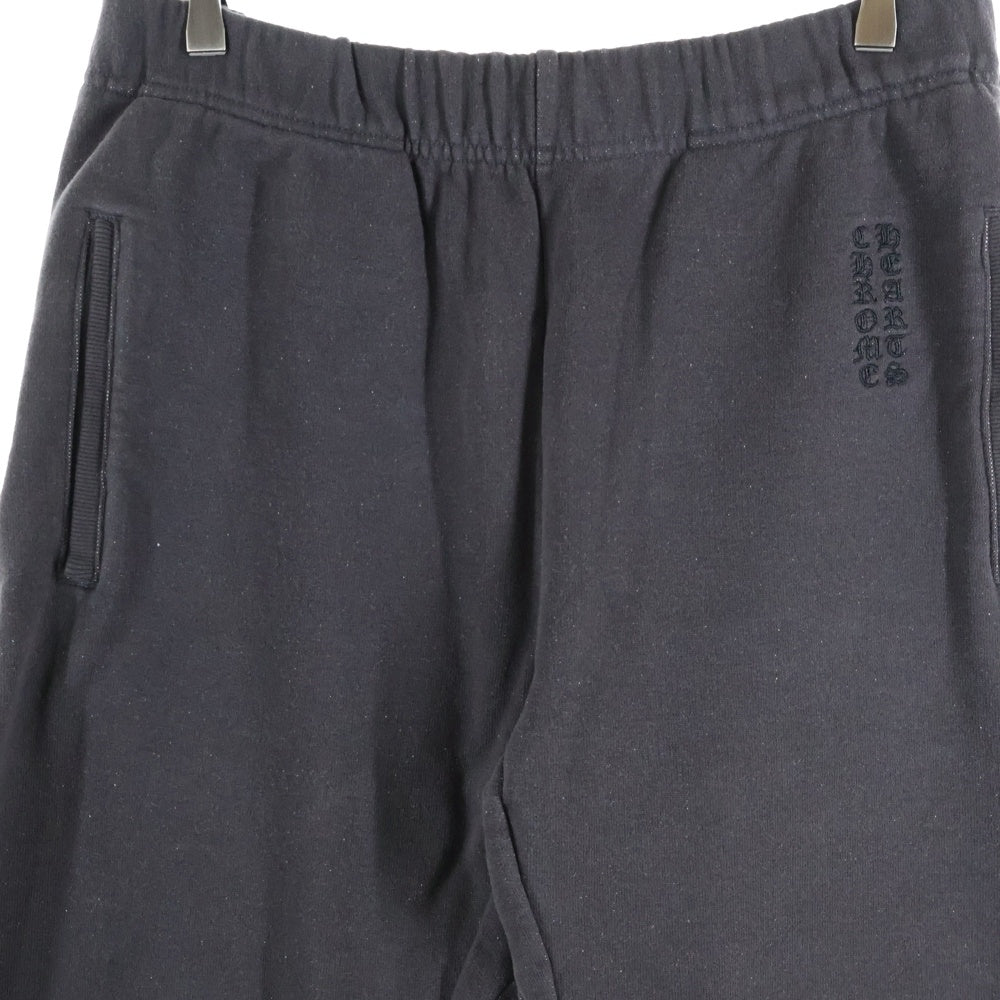 CHROME HEARTS(クロムハーツ) GRP Y NOT U2-TND Sweat Pants ワイノットスウェットパンツ コットンパンツ 刺繍 ブラック