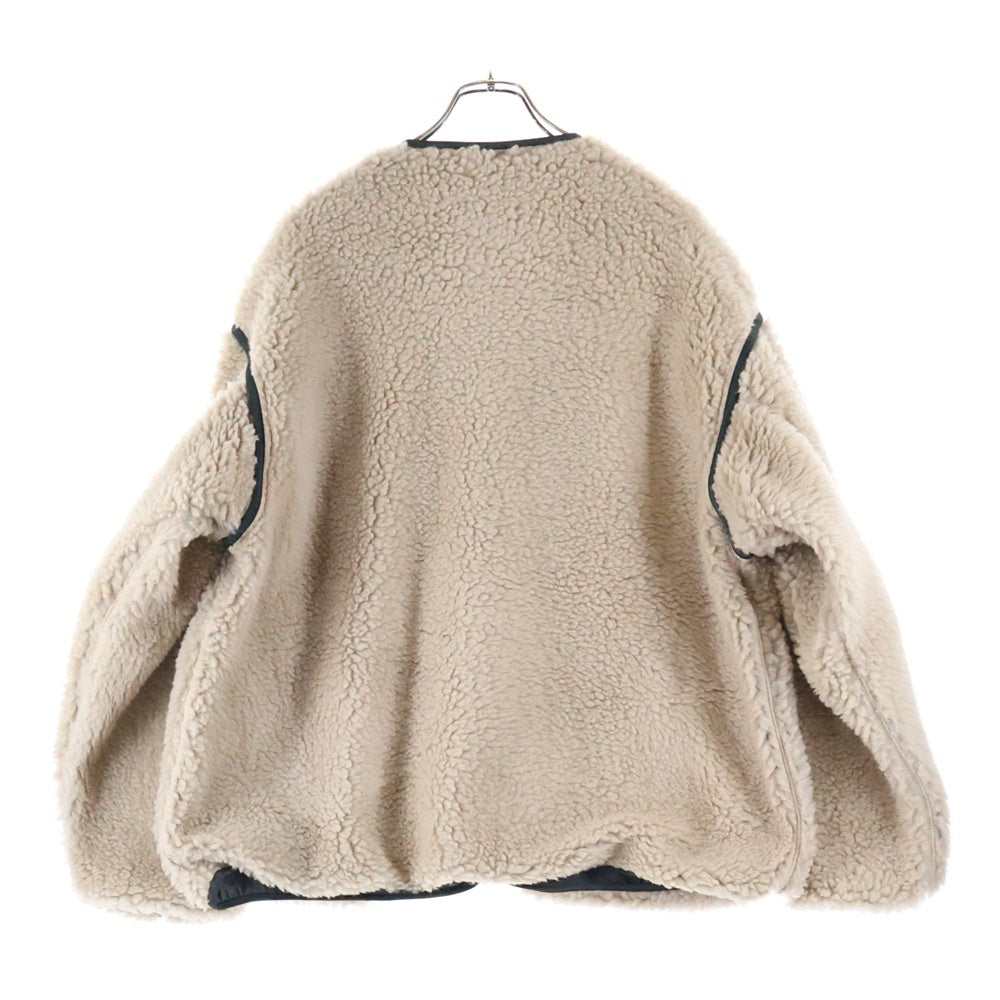 THE NORTH FACE PURPLE LABEL(ノースフェイスパープルレーベル) 22AW Wool Boa Fleece Field Cardigan Beige ウール ボア フリース フィルド カーディガン NA2250N