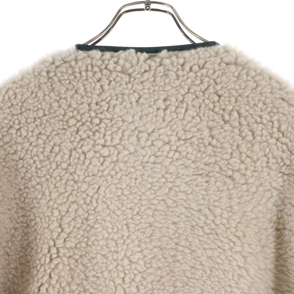 THE NORTH FACE PURPLE LABEL(ノースフェイスパープルレーベル) 22AW Wool Boa Fleece Field Cardigan Beige ウール ボア フリース フィルド カーディガン NA2250N