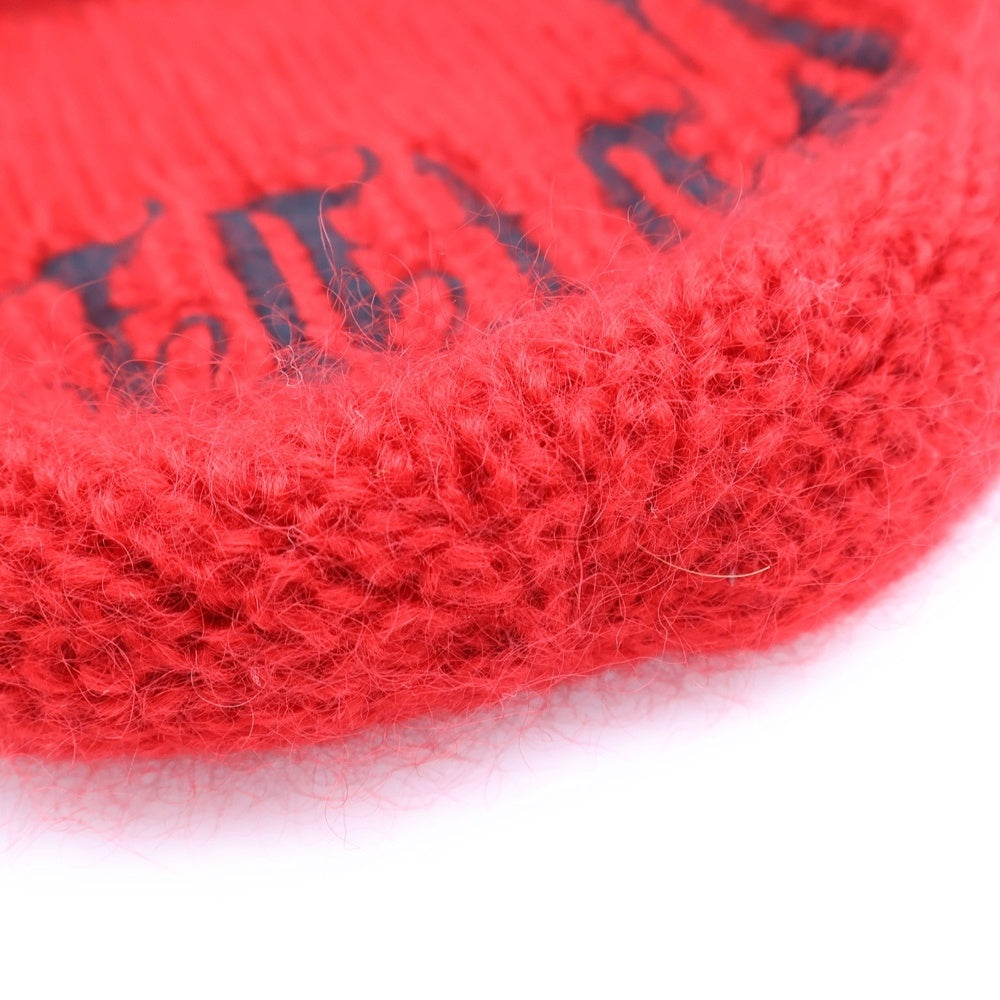 cvtvlist(カタリスト) MOHAIR KNIT BEANIE モヘア ニット ビーニー ブラック 2301120502