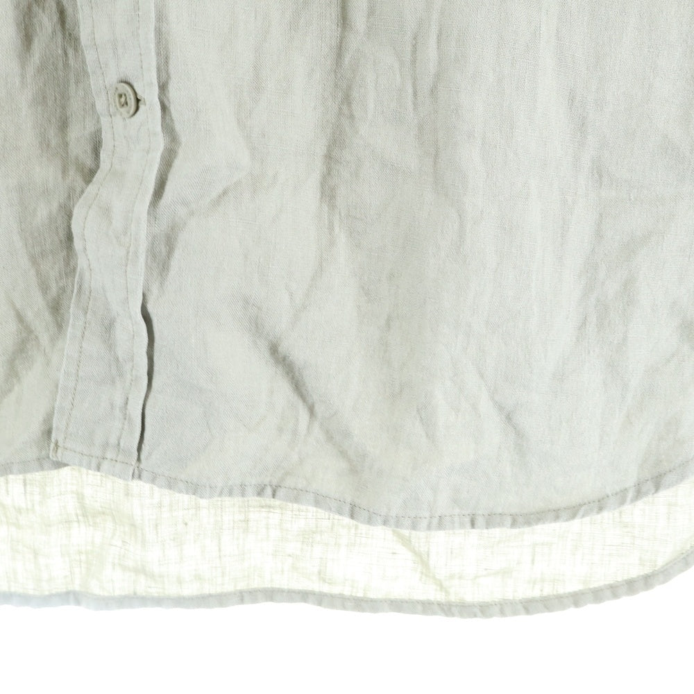 Timberland(ティンバーランド) 刺繍ロゴ コットン ポケット半袖シャツ カーキ