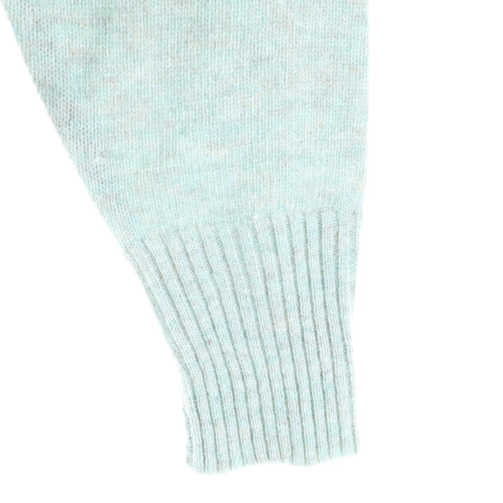 POLO RALPH LAUREN(ポロラルフローレン) 刺繍ロゴ コットン タートルネック ニット セーター グリーン