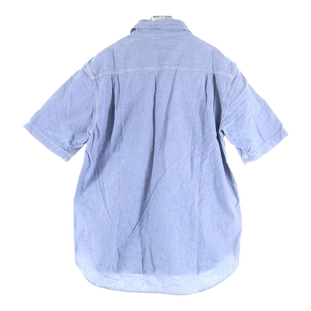 THE NORTH FACE(ザノースフェイス) 茶タグ ポケット半袖シャツ インディゴ AT30700