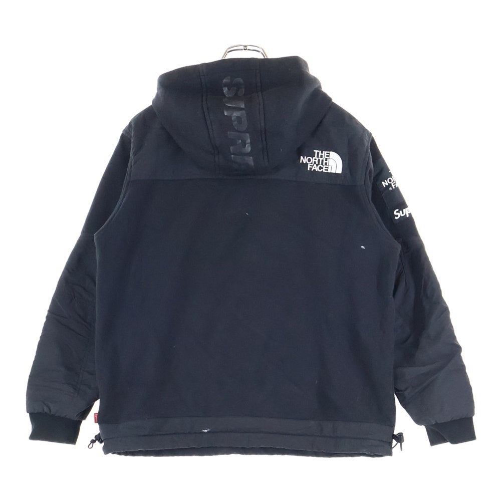 SUPREME(シュプリーム) 16SS ×THE NORTH FACE Steep Tech Hooded Sweatshirt スティープテック フーデット スウェットシャツジャケット ブラック NTO16021