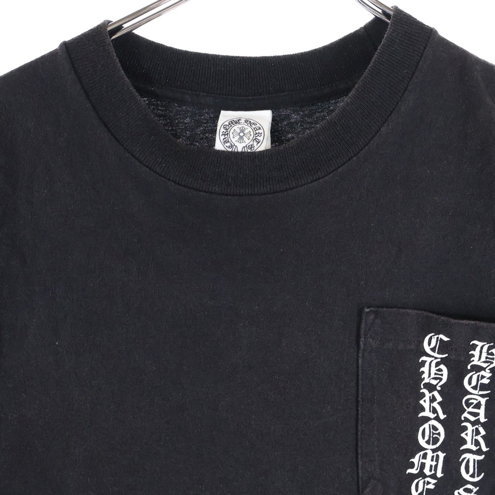 CHROME HEARTS(クロムハーツ) OLD T BAR オールド Tバープリント スター 半袖Tシャツ カットソー ブラック
