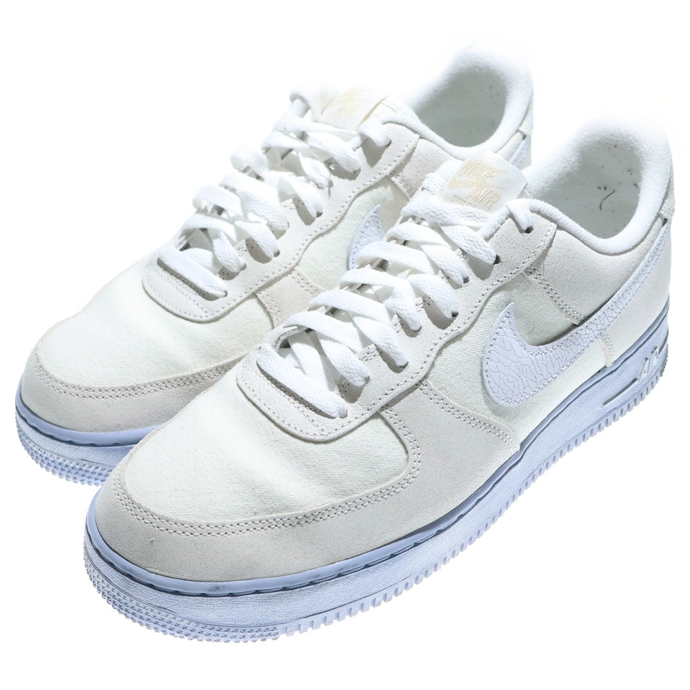 NIKE(ナイキ) Air Force 1 '07 LV8 EMB DV0787-100 エアフォース1 '07 LV8 EMB ローカットスニーカー US9.5/27.5cm ホワイト