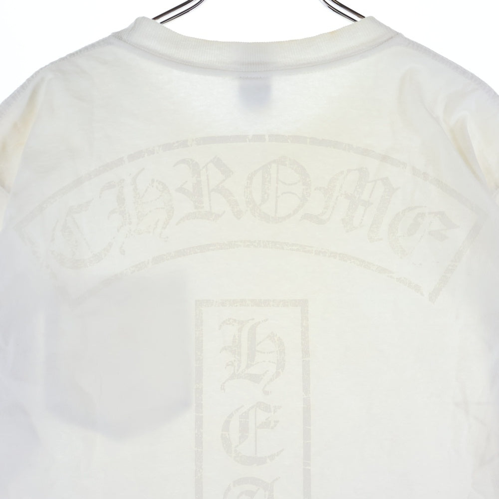 CHROME HEARTS(クロムハーツ) OLD T BAR オールド Tバープリント スター 半袖Tシャツ カットソー ホワイト