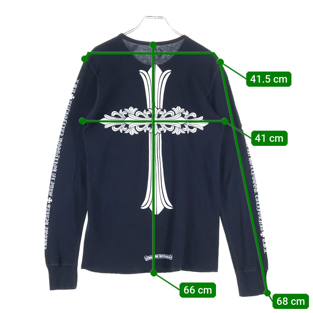 CHROME HEARTS(クロムハーツ) Thermal L/S 袖ロゴプリントサーマル