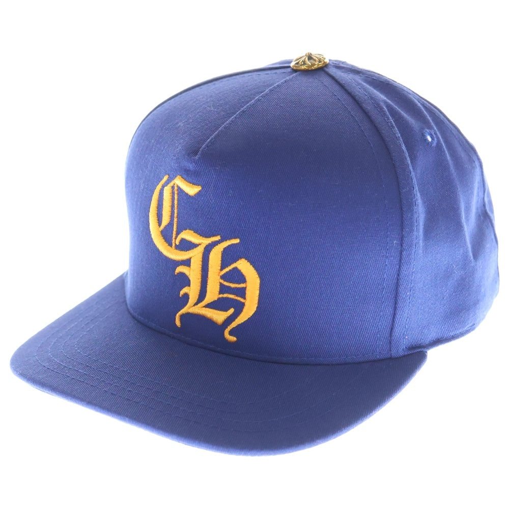 CHROME HEARTS(クロムハーツ) BASEBALL CAP CH刺繍 ベースボールキャップ ブルー