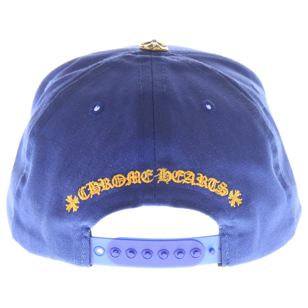 CHROME HEARTS(クロムハーツ) BASEBALL CAP CH刺繍 ベースボールキャップ ブルー