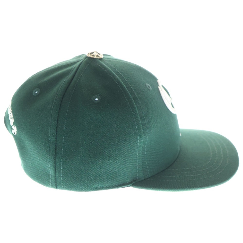 CHROME HEARTS(クロムハーツ) 6 PANEL ON FIELD BASEBALL CAP CH刺繍 ベースボールキャップ グリーン
