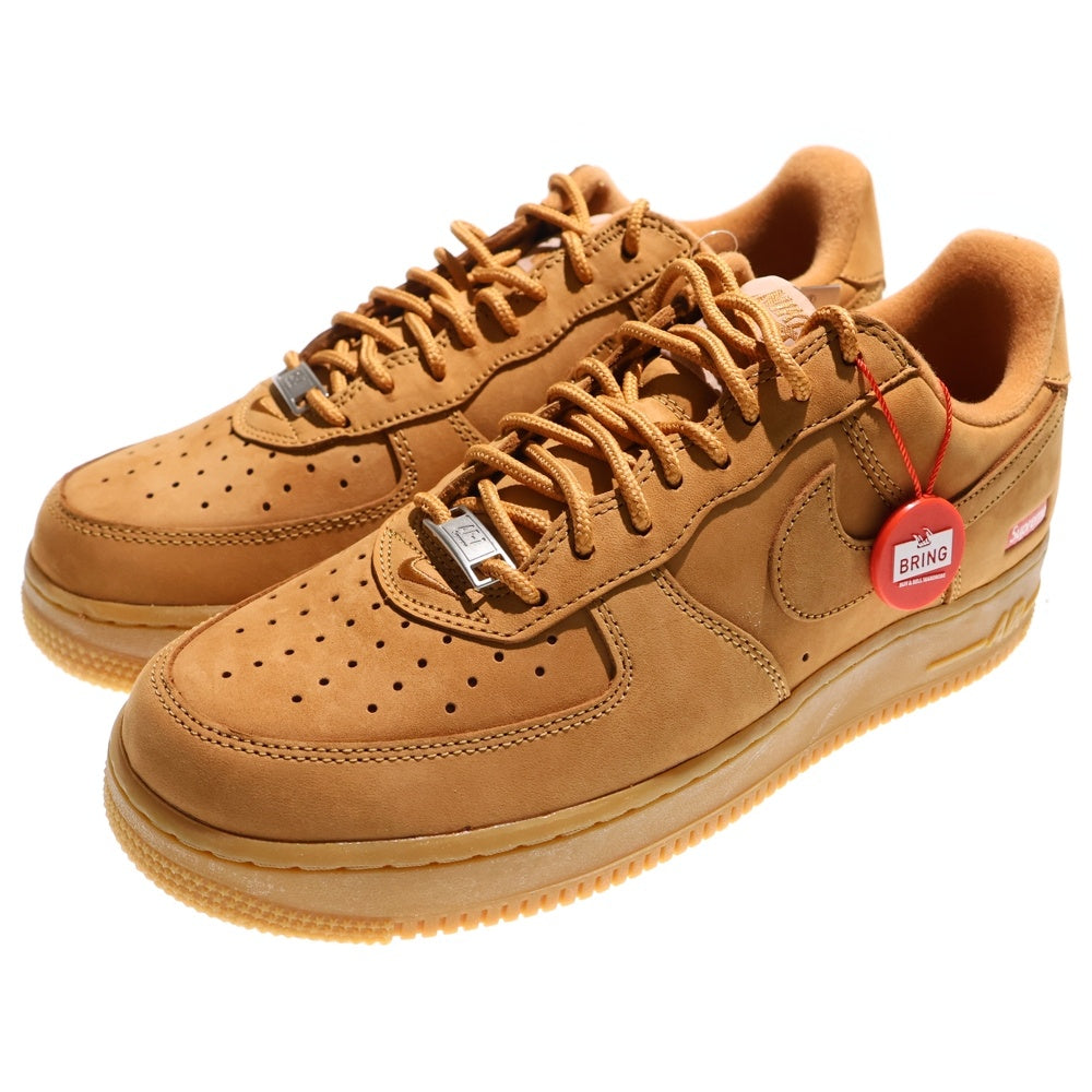 NIKE(ナイキ) ×SUPREME AIR FORCE 1 LOW シュプリーム エアフォース1 ローカットスニーカー シューズ ブラウン DN1555-200 US8.5/26.5cm