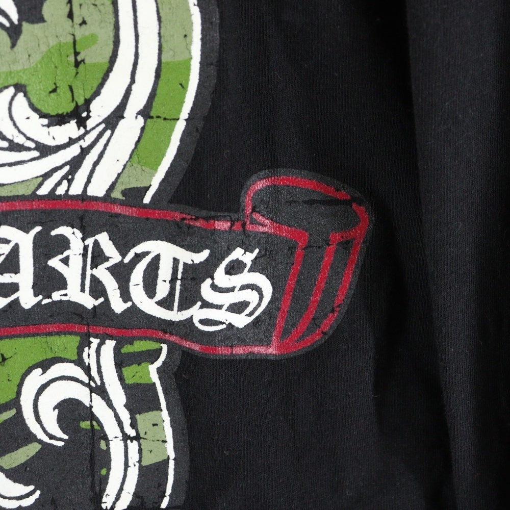 CHROME HEARTS(クロムハーツ) OLD DAGGER L/S Tee ダガーバックプリント ロングスリーブ ン長袖Tシャツ ブラック