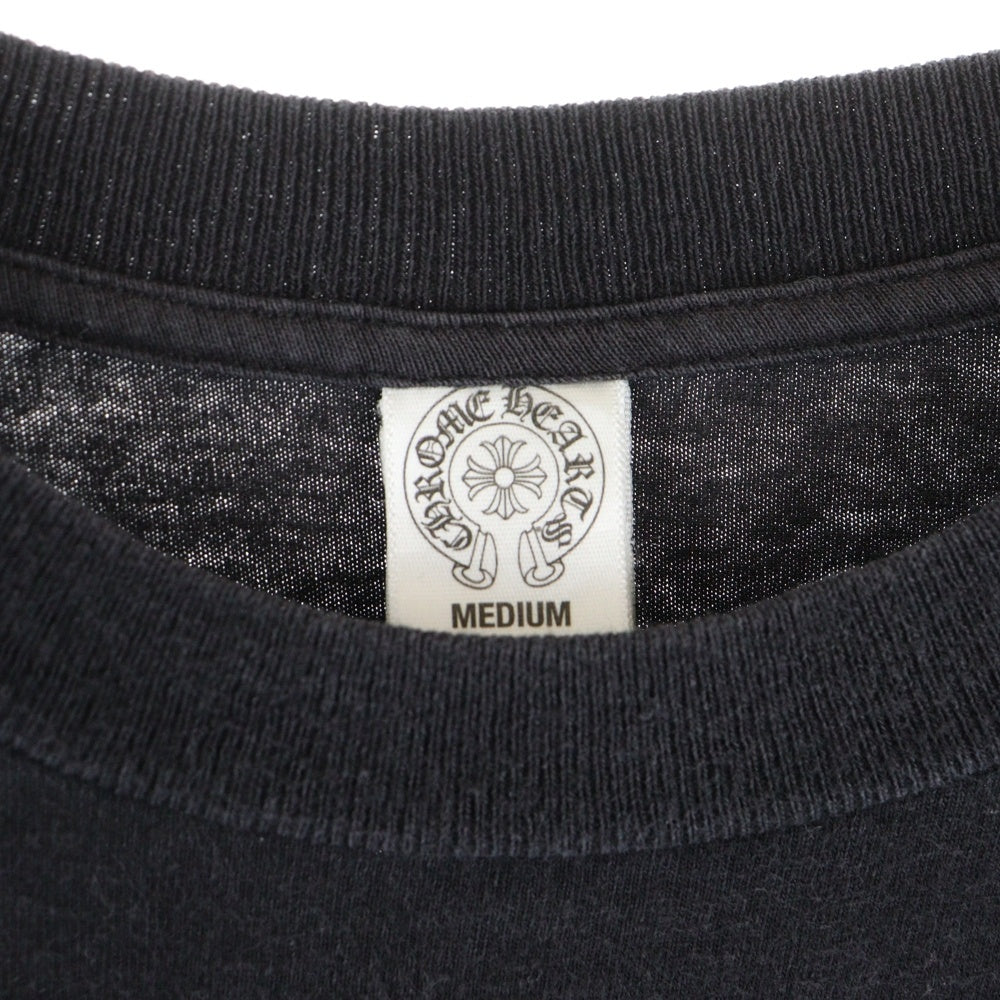 クロムハーツ Tシャツ ヴァインダガー 白×黒 クロムハーツ Tシャツ ヴァインダガー 白×黒 CHROME HEARTS クロム