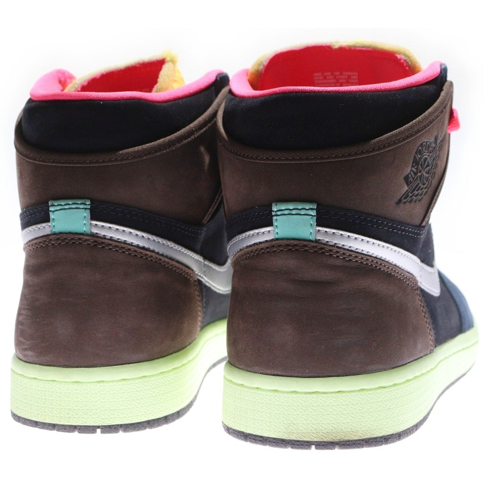NIKE(ナイキ) AIR JORDAN 1 RETRO HIGH OG BAROQUE BROWN 555088-201 エアジョーダン1 レトロ ハイカットスニーカー マルチカラー US9/27cm