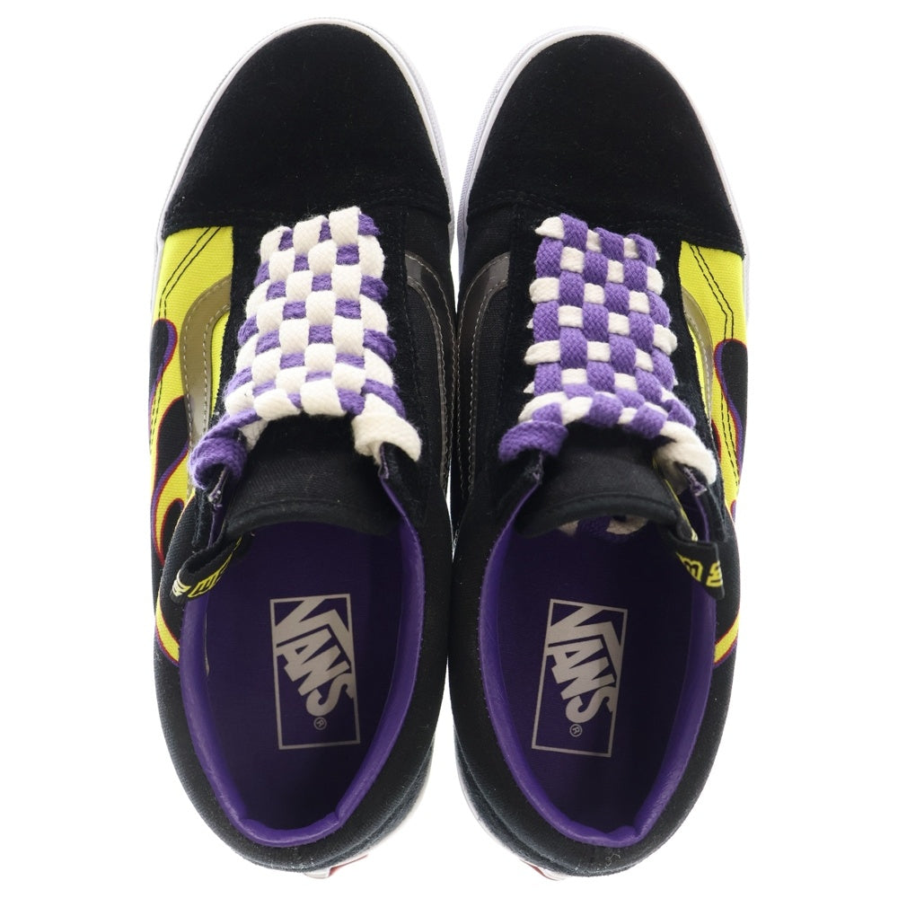 VANS(ヴァンズ) OLD SKOOL F PTN オールドスクール ファイアーパターン ローカットスニーカー マルチカラー US9/27cm