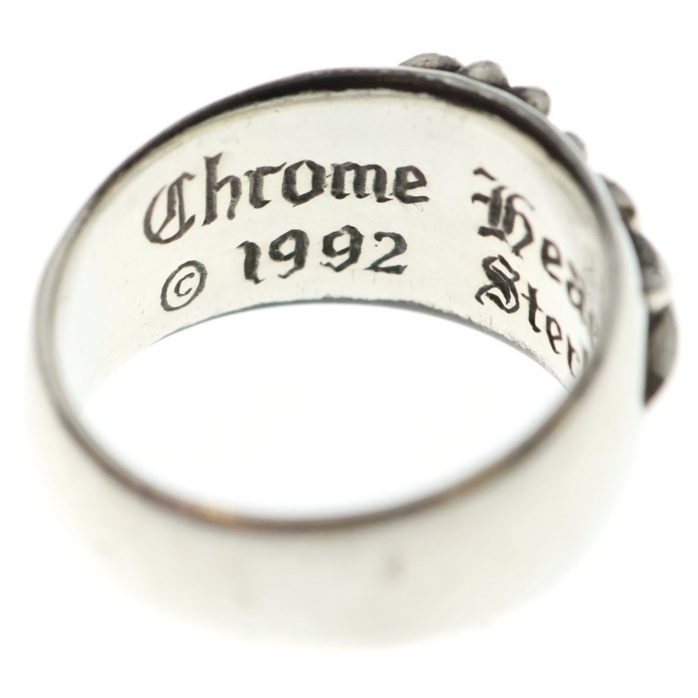 CHROME HEARTS(クロムハーツ) FLRL CRS フローラルクロス リング シルバー BCA346