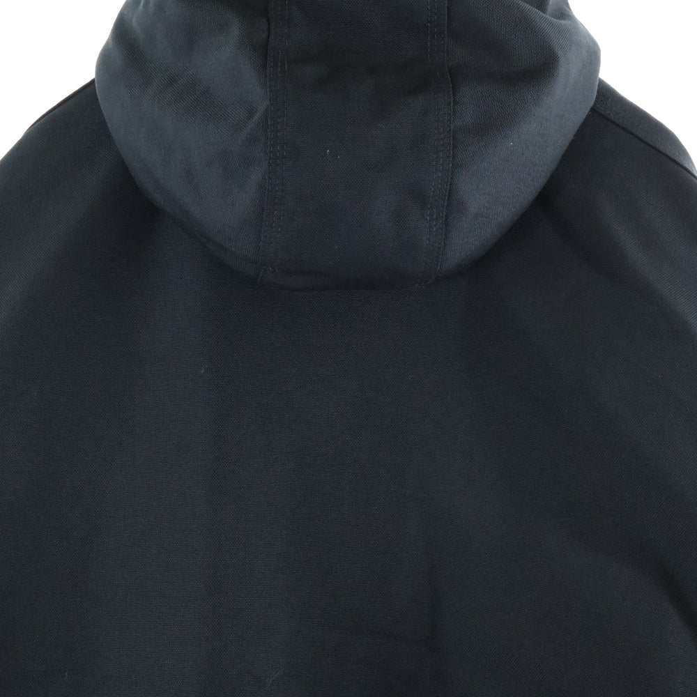 CARHARTT(カーハート) アクティブジャケット ワンポイントロゴ ジップアップ パーカー ブラック