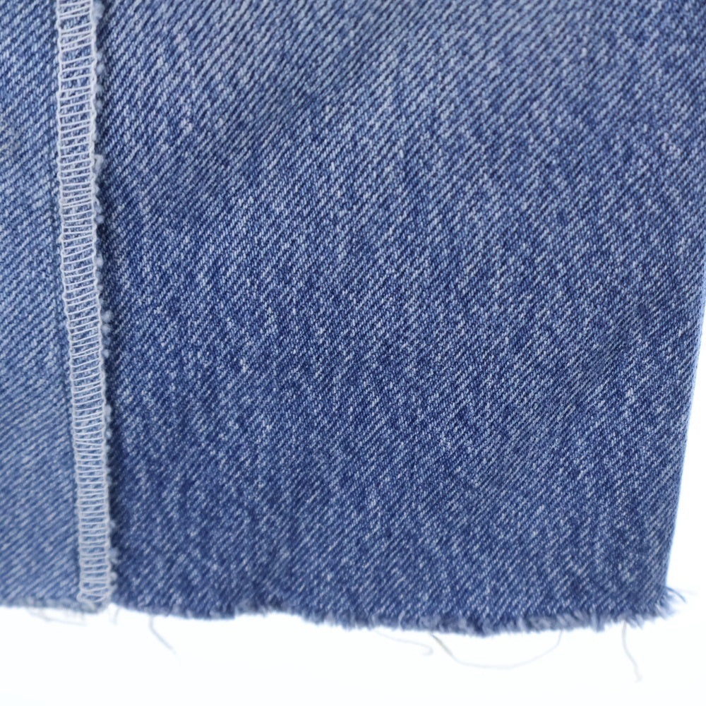 READY MADE(レディメイド) × DENIM TEARS COTTON WREATH DENIM デニムティアーズ 再構築 カットオフデニムパンツ インディゴ RE-DT-BL-00-00-13