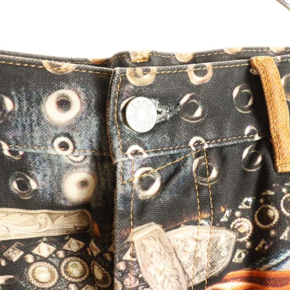 Acne Studios(アクネ ストゥディオズ) 2006M ルーズフィット デニムパンツ ブラウン FN-MN-TROU001103