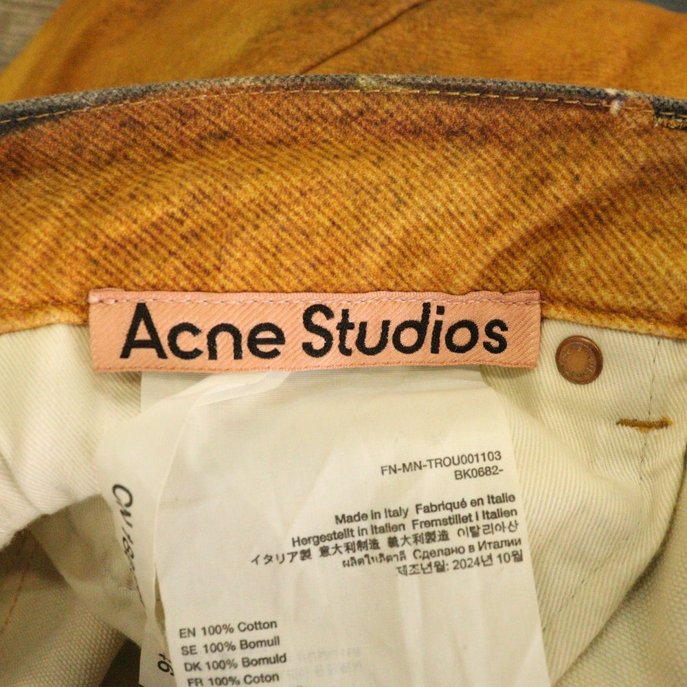 Acne Studios(アクネ ストゥディオズ) 2006M ルーズフィット デニムパンツ ブラウン FN-MN-TROU001103