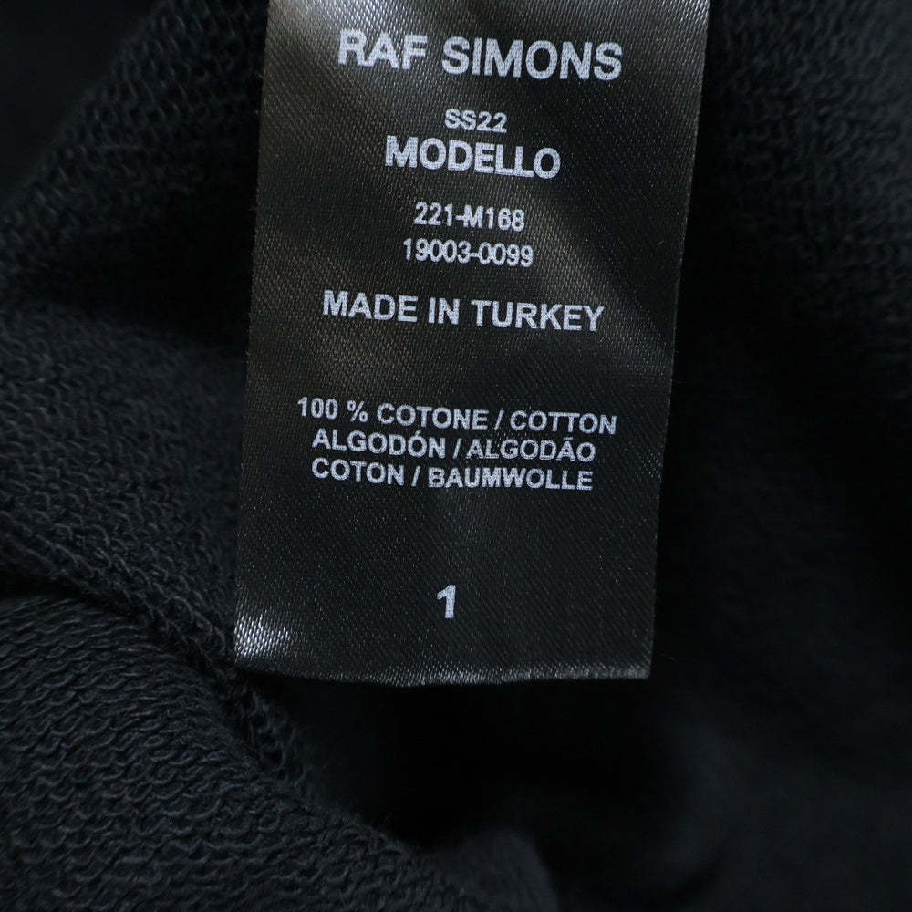 RAF SIMONS(ラフシモンズ) 22SS DESTROYED CREWNECK デストロイ クルー