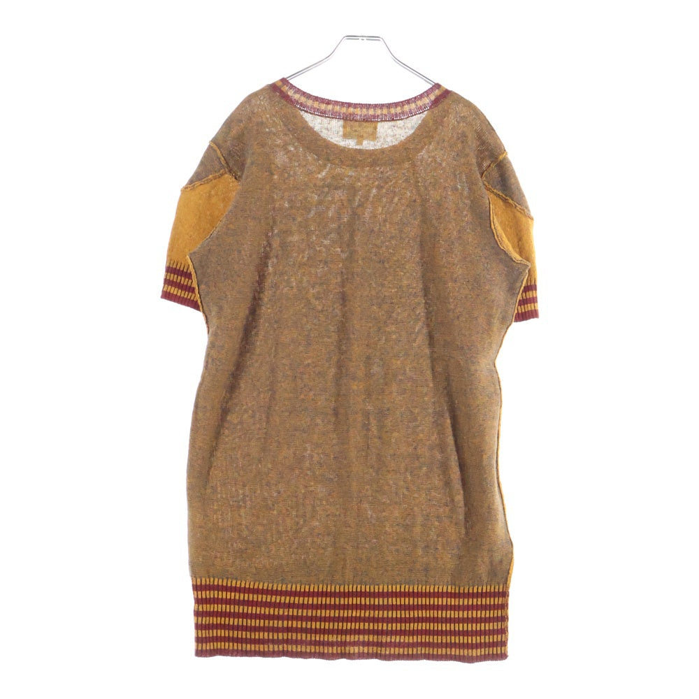 Vivienne Westwood Anglomania(ヴィヴィアンウエストウッドアングロマニア) フロントプリント 継ぎはぎ セーター ニット マルチカラー レディース 40201M