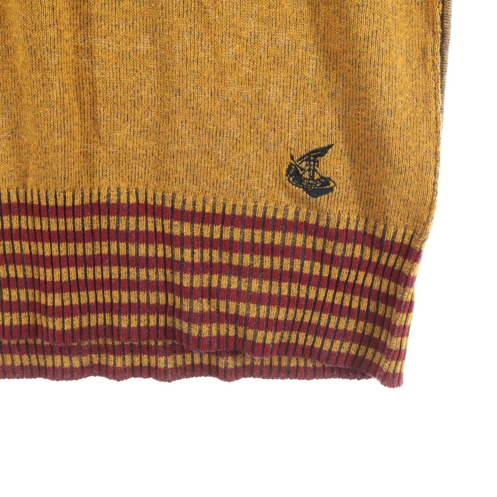 Vivienne Westwood Anglomania(ヴィヴィアンウエストウッドアングロマニア) フロントプリント 継ぎはぎ セーター ニット マルチカラー レディース 40201M