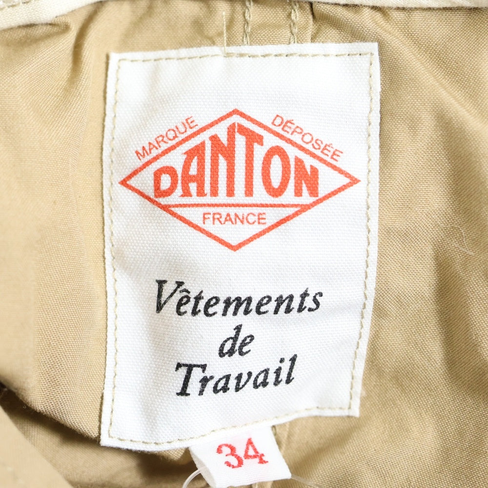 DANTON(ダントン) 17SS コットン カバーオール ジャケット ベージュ レディース 17S-SL-001