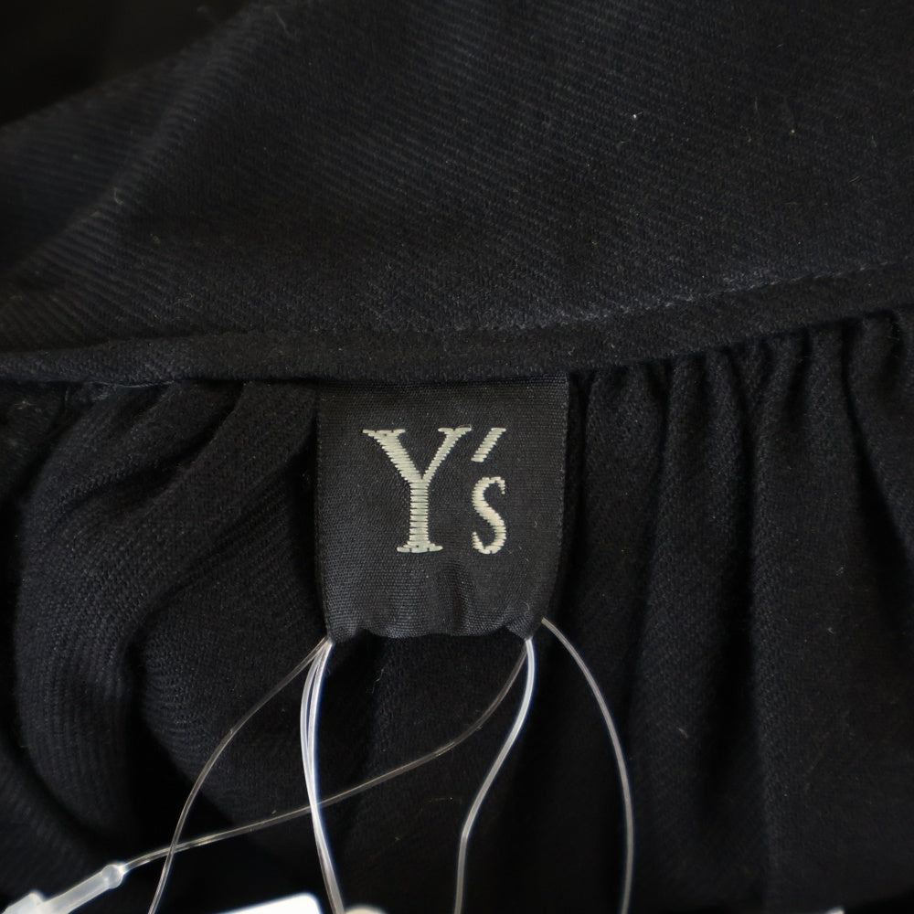 Y's(ワイズ) 17AW レーヨン コットン プリーツスカート ブラック レディース YK-S01-008-2