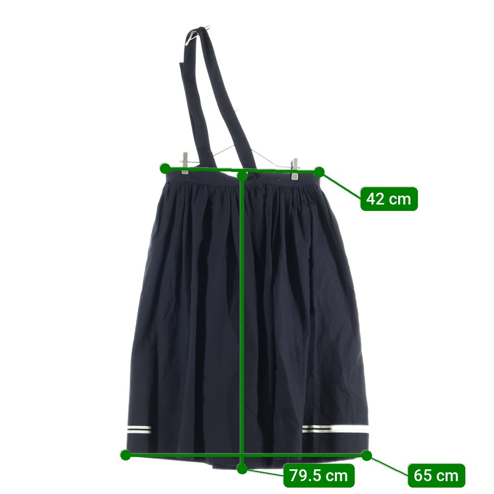 Y's(ワイズ) 17AW レーヨン コットン プリーツスカート ブラック レディース YK-S01-008-2