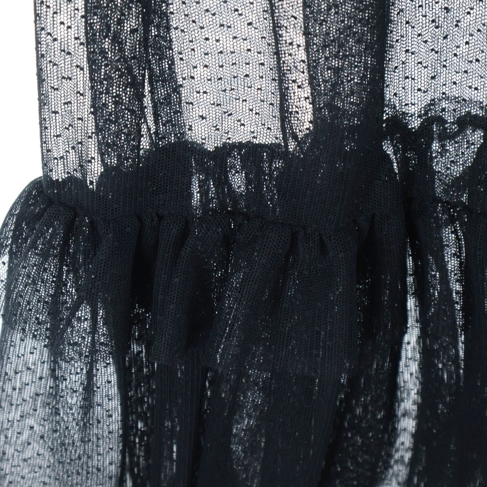 OPENING CEREMONY(オープニングセレモニー) レース ロングワンピース ブラック レディース