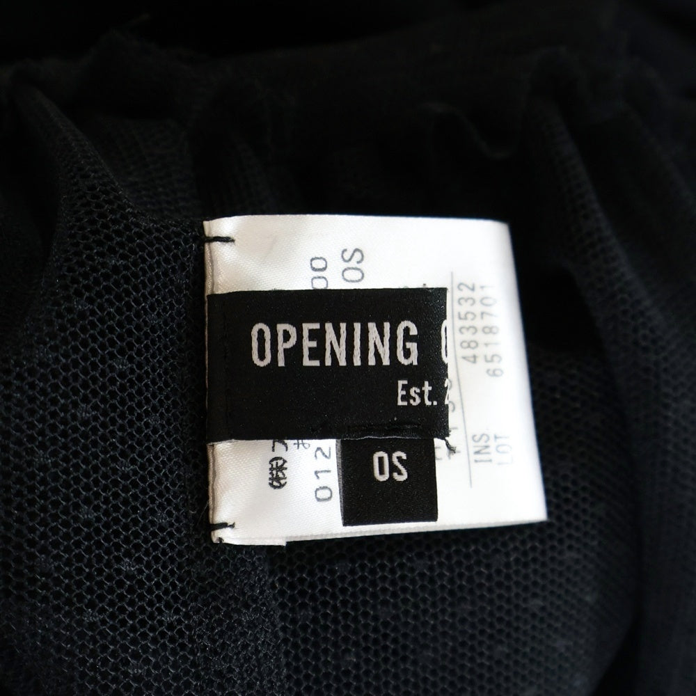 OPENING CEREMONY(オープニングセレモニー) レース ロングワンピース ブラック レディース