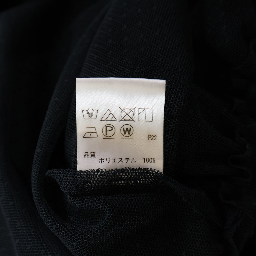 OPENING CEREMONY(オープニングセレモニー) レース ロングワンピース ブラック レディース