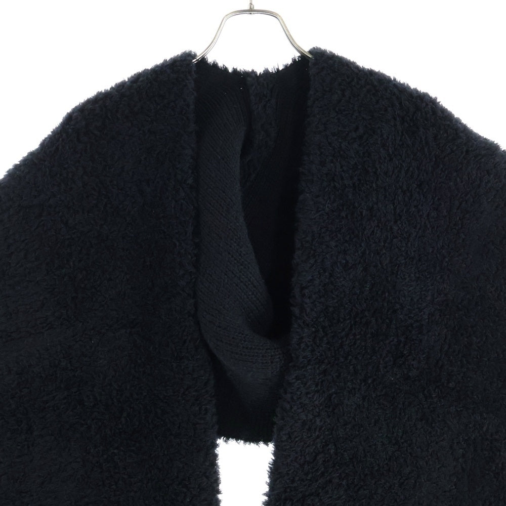 JUNYA WATANABE COMME des GARCONS(ジュンヤワタナベ コムデギャルソン) 23AW ウール マフラー ブラック レディース JL-N010