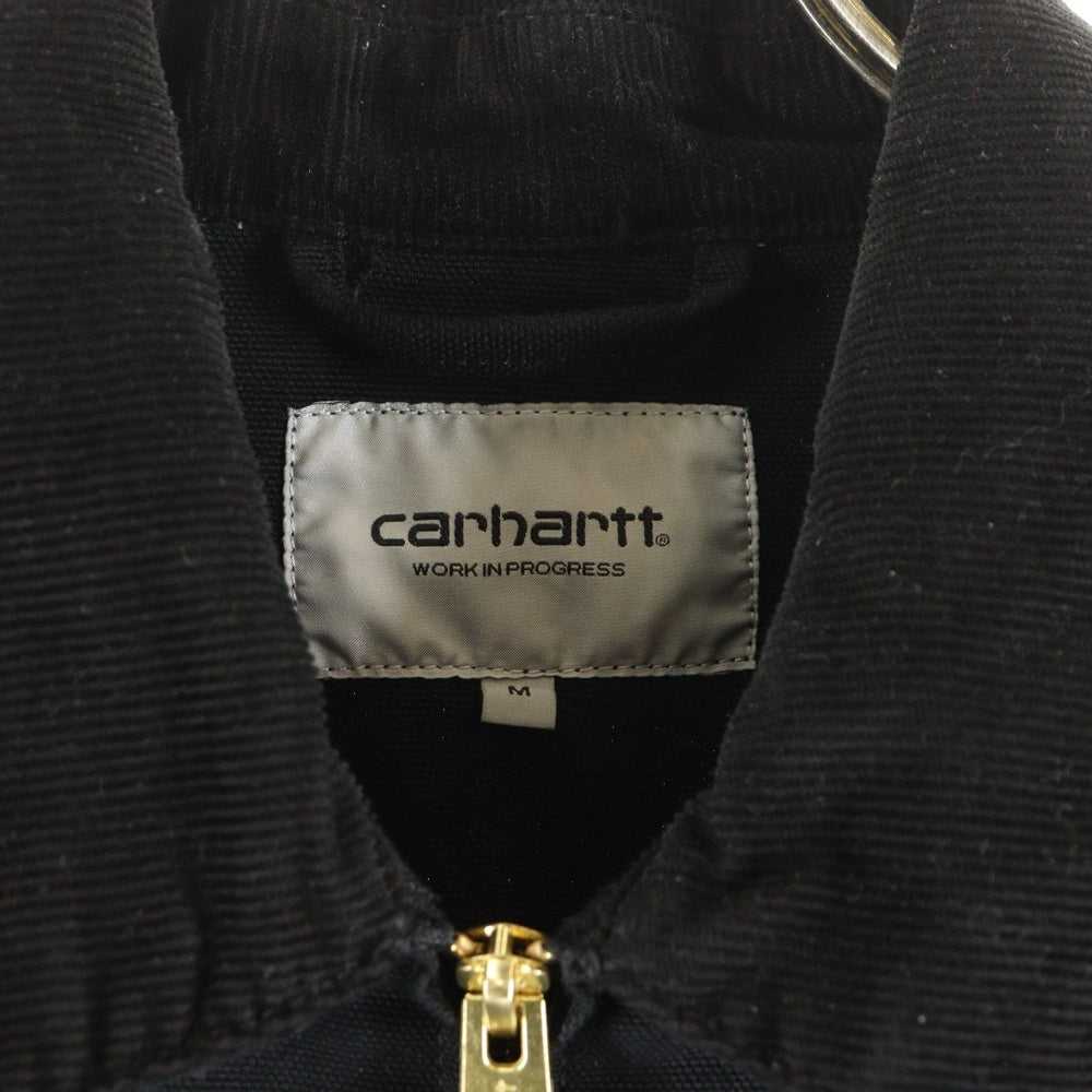 Carhartt WIP(カーハート ダブリューアイピー) DETROIT JACKET デトロイトジャケット ワークジャケット ブラック I033112.00E.02.03