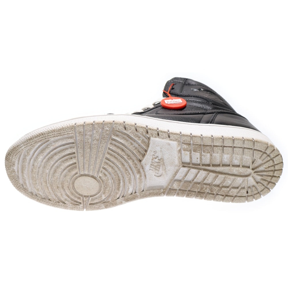 NIKE(ナイキ) AIR JORDAN 1 RETRO HIGH CYBER MONDAY 555088-006 エアジョーダン 1 レトロ ハイ サイバー マンデー ハイカットスニーカー ブラック US8.5/26.5cm