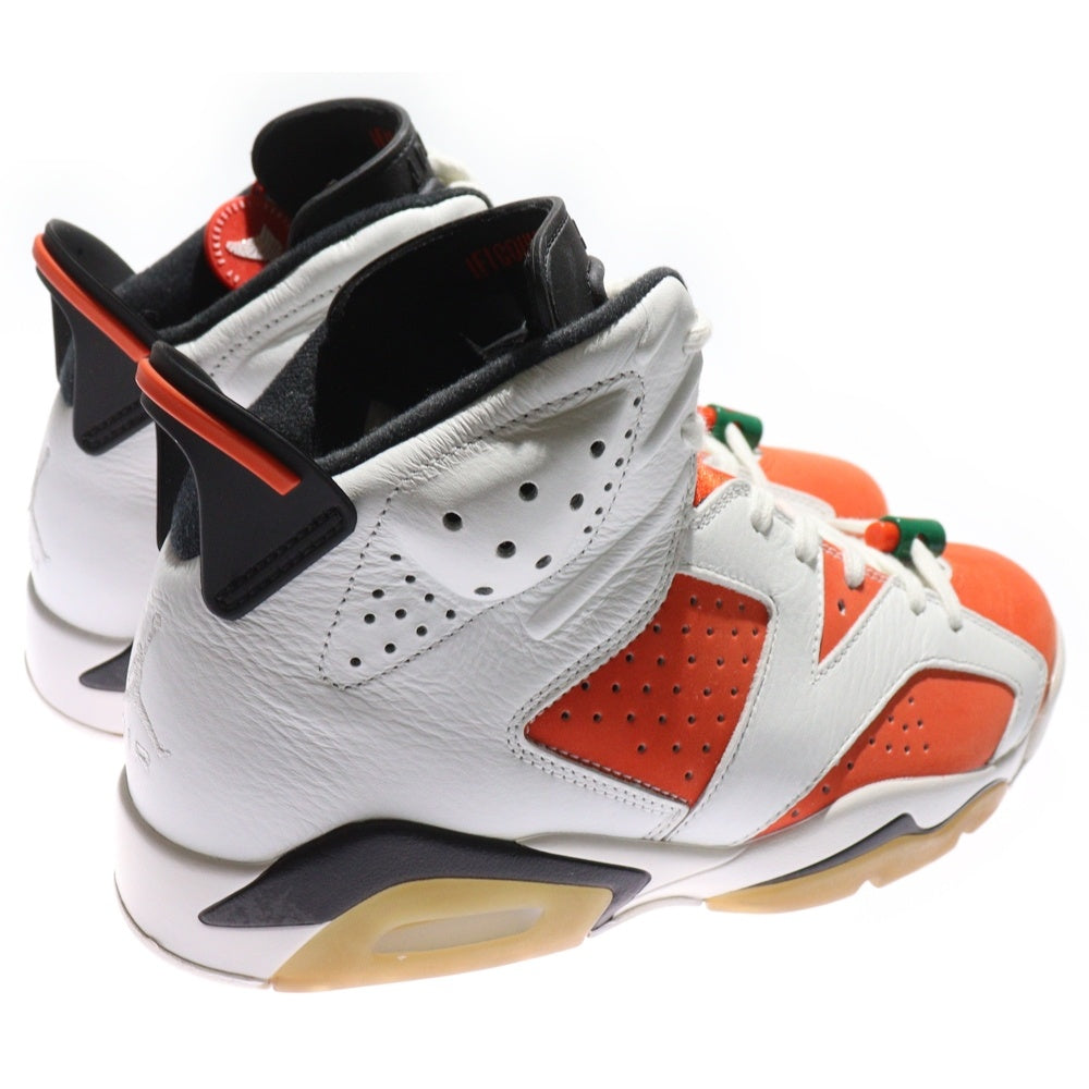 NIKE(ナイキ) AIR JORDAN 6 RETRO GATORADE 384664-145 エアジョーダン 6 レトロ ゲータレード ハイカットスニーカー ホワイト/オレンジ US8.5/26.5cm