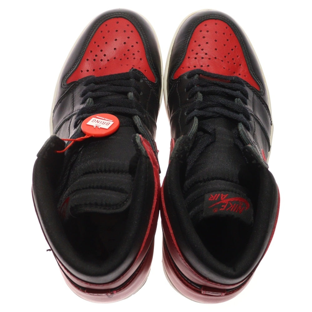 NIKE(ナイキ) 【観賞用 1994年製】 AIR JORDAN1 BRED 130207-061 エアジョーダン1 ブレッド ハイカットスニーカー ブラック/レッド US9/27cm