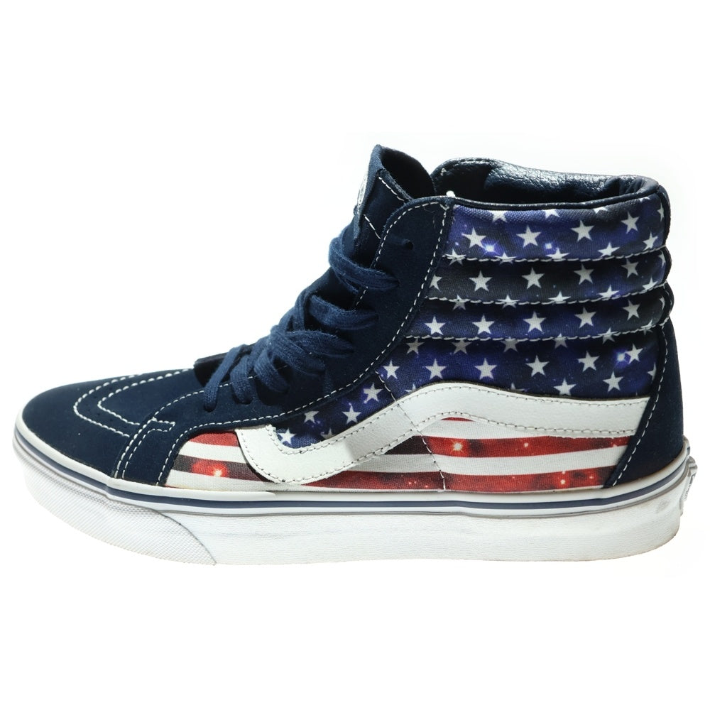 VANS(ヴァンズ) SK8-HI AMERICANA スケートハイ アメリカーナ アメリカンフラッグ ハイカットスニーカー マルチカラー US9/27cm