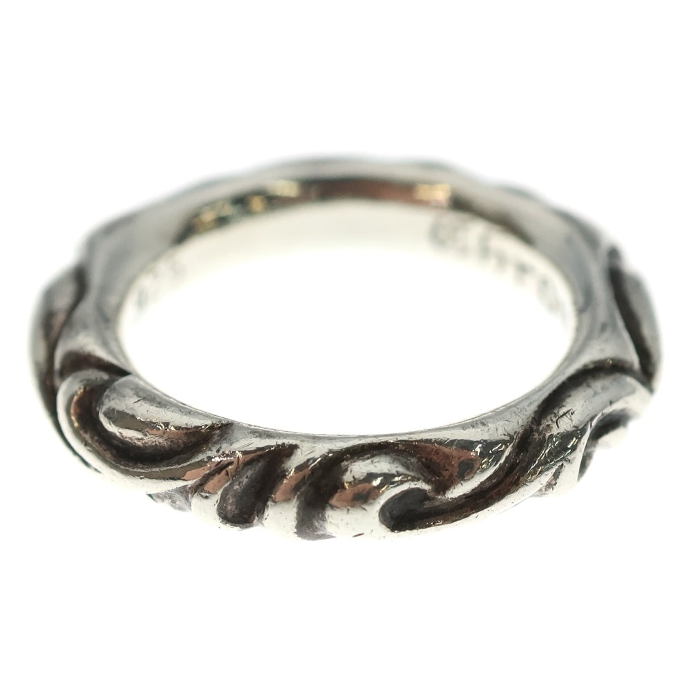 CHROME HEARTS(クロムハーツ) SCRL BAND スクロールバンド リング シルバー BCA351