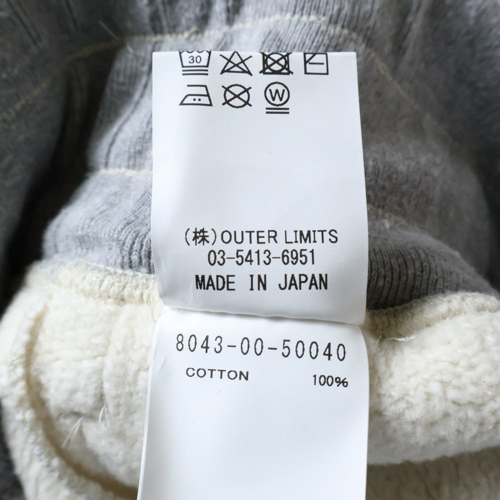 NIGEL CABOURN(ナイジェルケーボン) 40s MILITARY SWEAT PT ミリタリー スウェットパンツ ホワイト/グレー 8043-00-50040