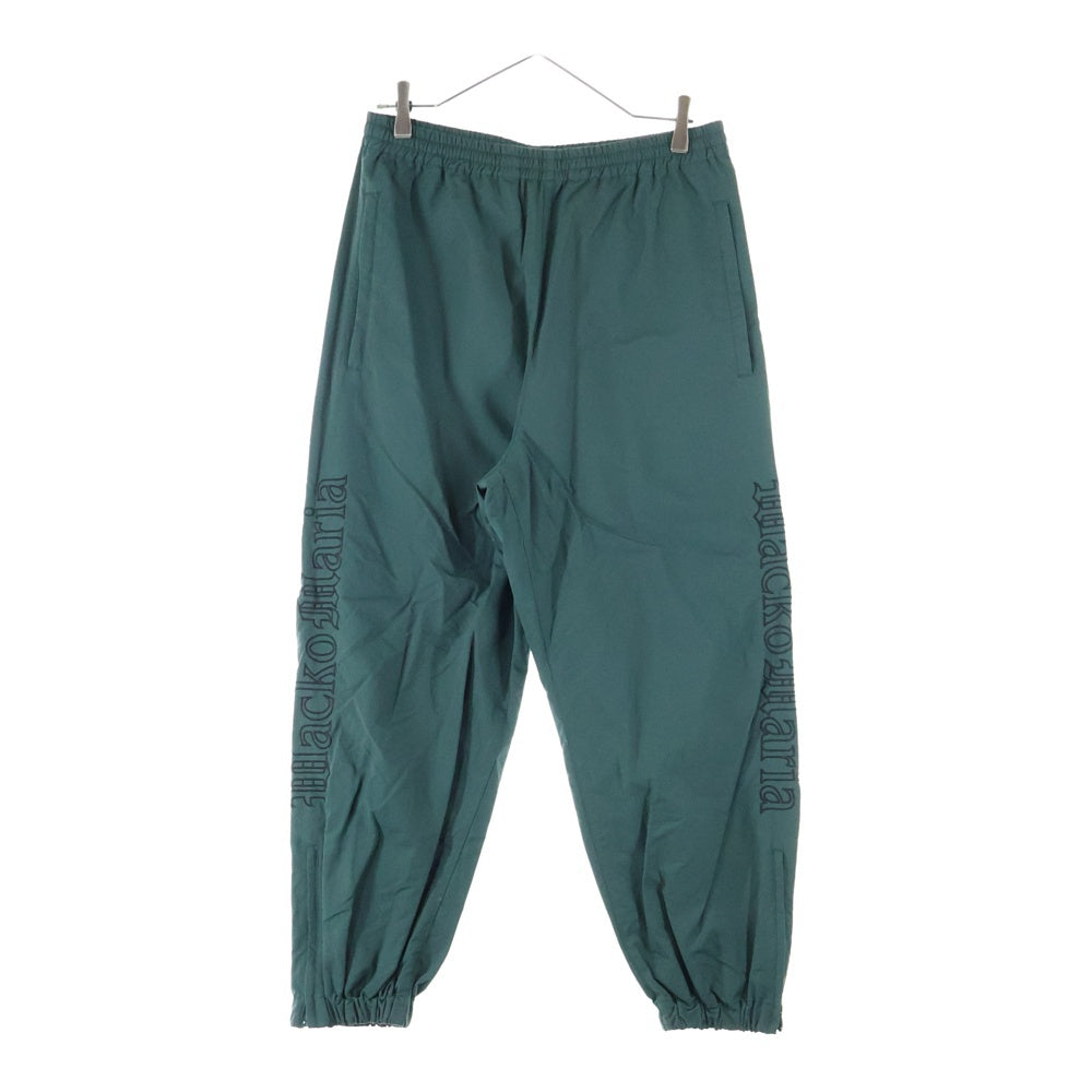 WACKO MARIA(ワコマリア) TRACK PANTS TYPE-2 トラックパンツ ブラック/グリーン 24SS-WMO-TP02