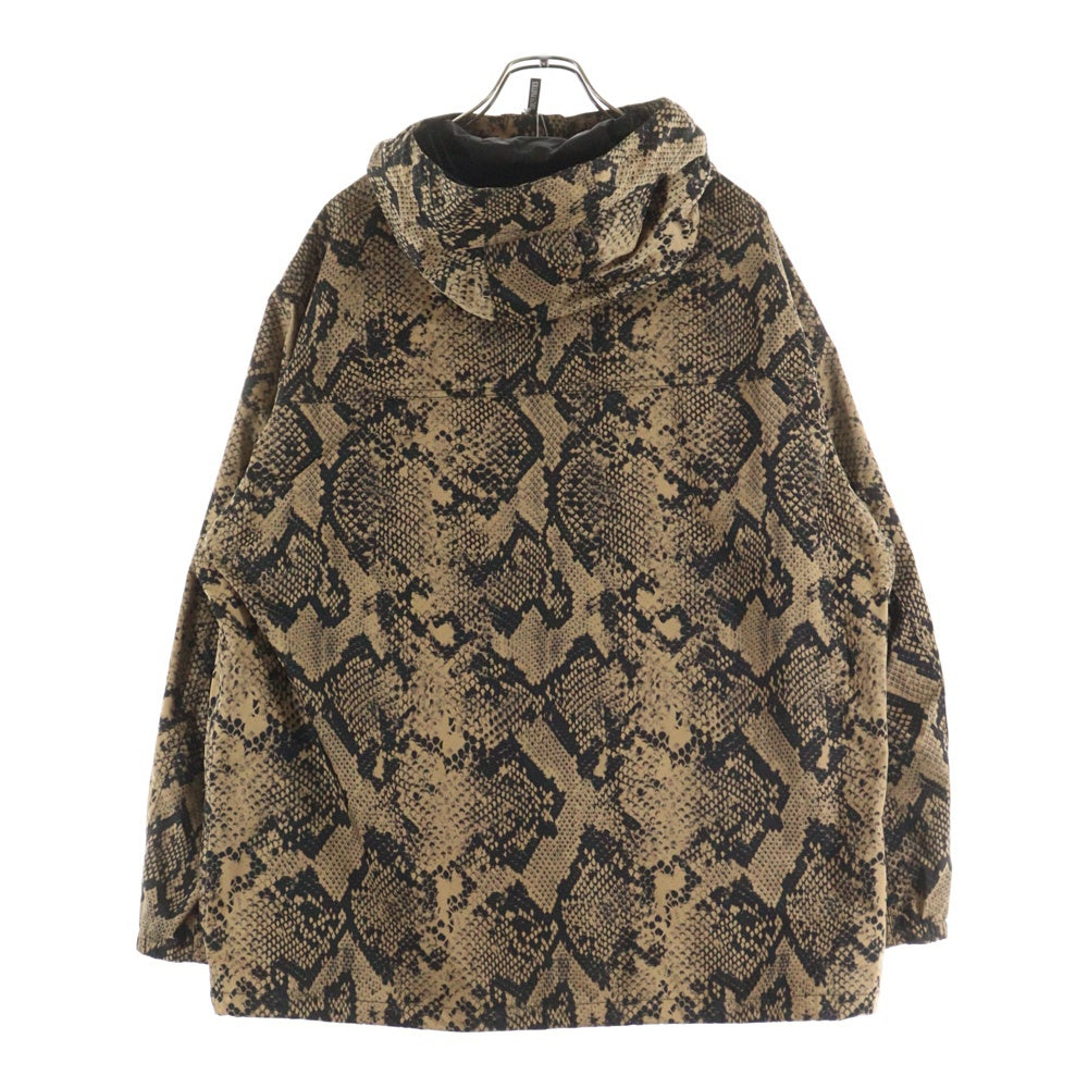 WACKO MARIA(ワコマリア) 22AW×NANGA PYTHON MOUNTAIN PARKA×ナンガ 柄 マウンテンパーカー ジャケット ブラウン 22FW-WMO-NA08