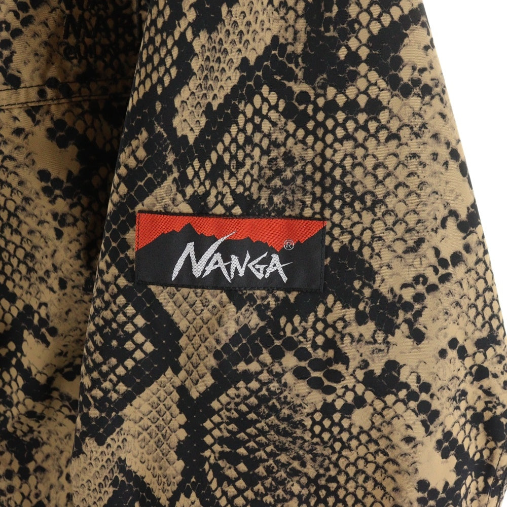WACKO MARIA(ワコマリア) 22AW×NANGA PYTHON MOUNTAIN PARKA×ナンガ 柄